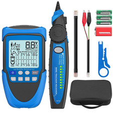 Netzwerk Kabeltester POE/RJ45 Tester, Multifu...