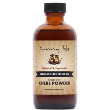 Sunny Isle Jamaican Black Castor Oil infused with Chebe Powder 4oz 2oz