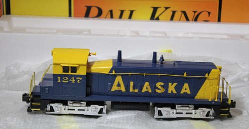 MTH RAIL KING O Gauge MOTOR LOCOMOTORA DIÉSEL ALASKA SW-9 INTERRUPTOR #1247 | Zustand: Used