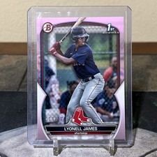 Lyonell James 2023 Bowman1st Bowman Pink Paper/175