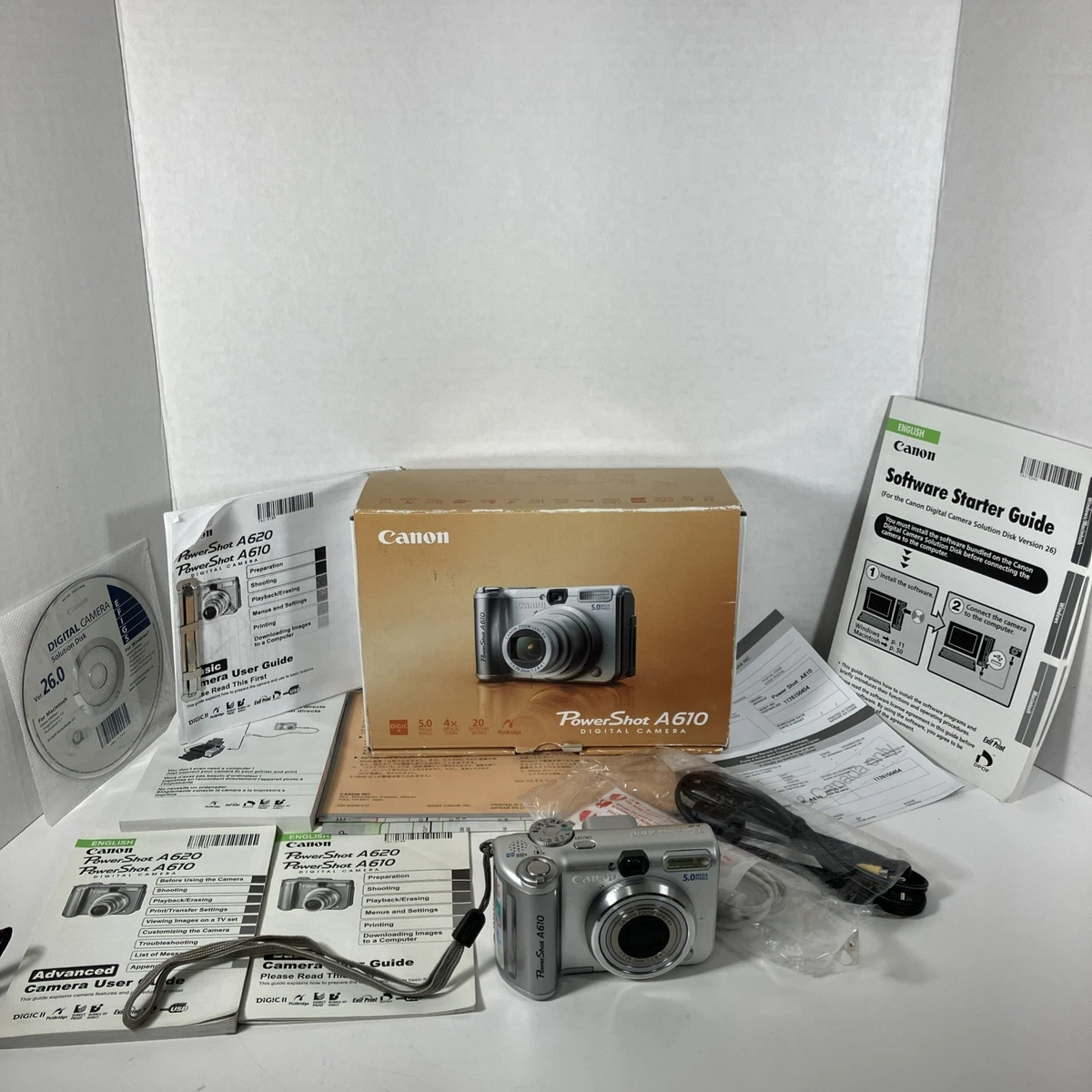 Canon PowerShot A610 Digital Cameras for Sale - Shop New & Used