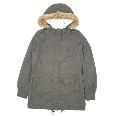 LEVIS Parka Jacke Mantel isoliert wattiert Damen S
