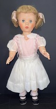 Vintage 1950s 30 Companion Doll Sleep Eyes Blonde Hard Plastic