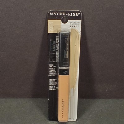 Maybelline New York Fit Me Concealer #20 SAND SABLE Light/Medium 0.23 Fl Oz. NEW