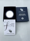 2018 1 oz American 1oz Silver Eagle $1 Coin Uncirculated in Capsule w/Box & COA