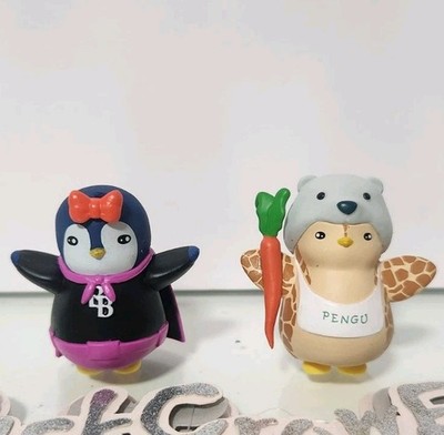 2 PUDGY PENGUINS BB & PENGU Fresh Out of their IGLOOS *BRAND NEW* FIGURES