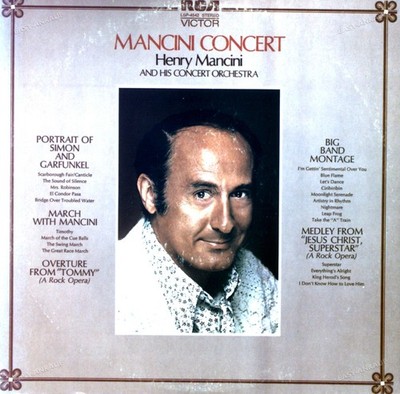 Henry Mancini And His Concert Orchestra - Mancini Concert LP (VG) ..
