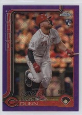 2025 Topps Chrome Logofractor Edition Purple Refractor /250 Blake Dunn #161 1qd8