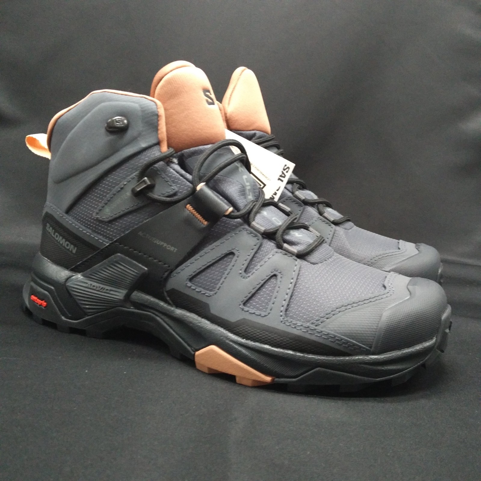 Stivali da trekking Salomon X Ultra 4 Mid GTX Gore Tex "Ebano" da donna taglia 8 5 412956