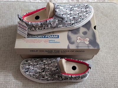      BOBS from Skechers Multicolor Dog Print Sunglasses Sneakers Size13 