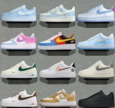 MENS WOMENS LEATHER SNEAKERS CASUAL TRAINERS WALKING RUNNING SPORTS GYM SHOES UK