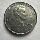 1943 Lincoln Wheat Steel Small Cent BN US One Cent Coin Circulated Uncertified