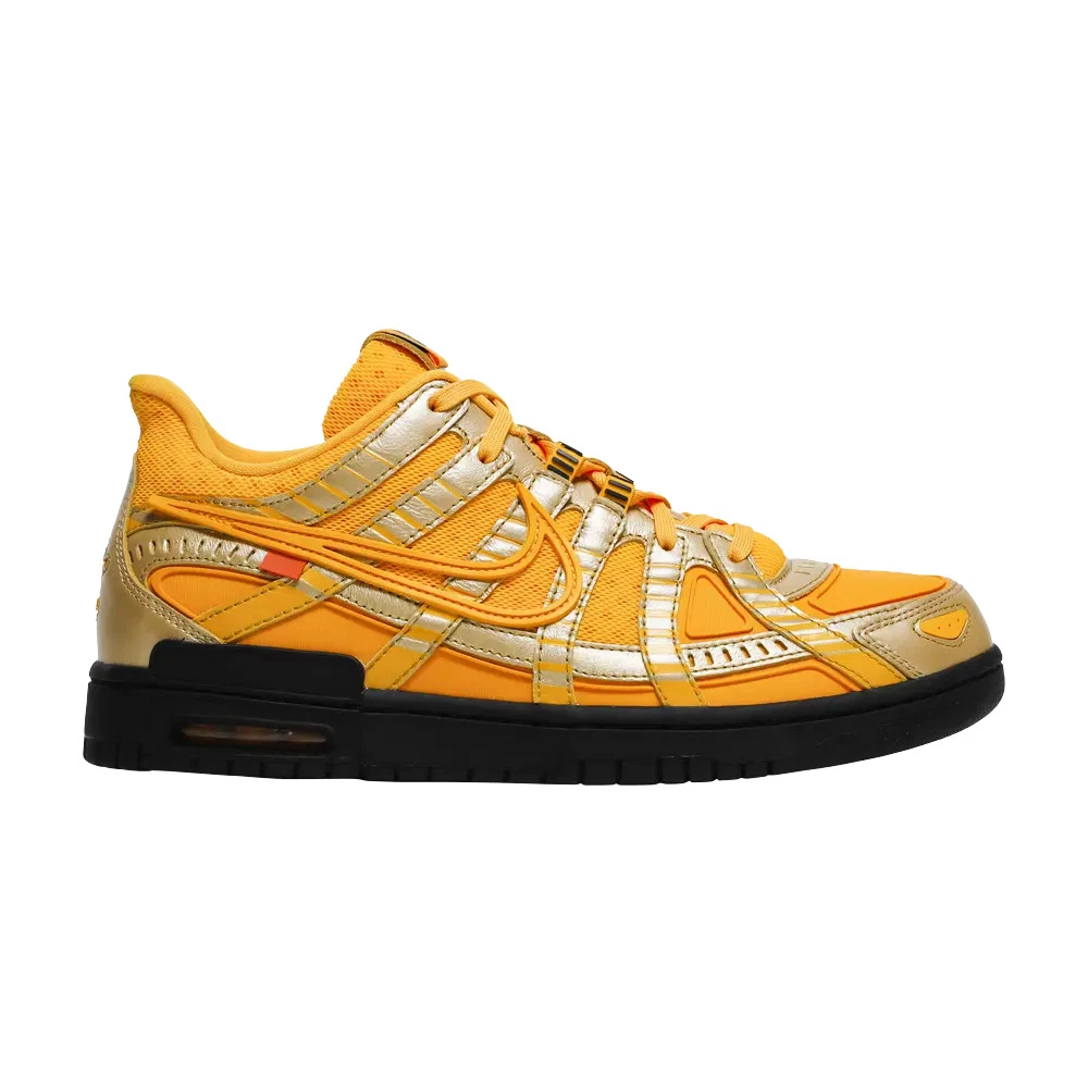 Nike Off-White x Air Rubber Dunk University Gold for Sale