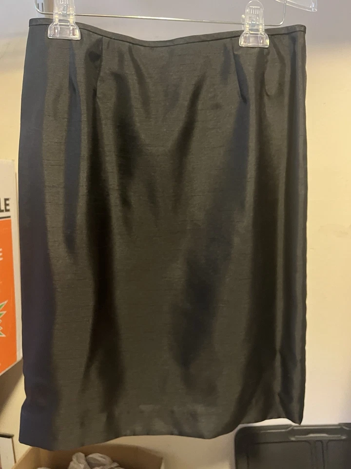 Traje Studio Petite Falda Traje Talla 8P Blanco y Negro Lunares Falda Conjunto Nuevo con Etiquetas Foto 3 de 4