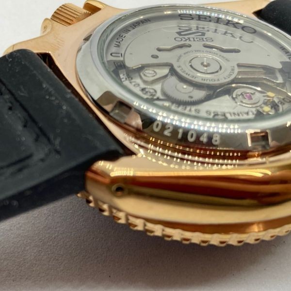 SEIKO 5Sports 4R36-07G0 021048 Analog wrist watch Automatic rose gold From Japan image 3