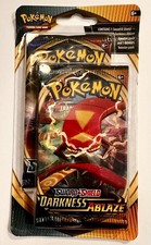 TCG POKEMON DARKNESS ABLAZE BOOSTER BLISTER PACK- 2 PACKS - FACTORY SEALED