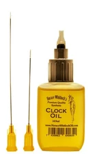 Horace Whitlock's Clock Oil 100% Synthetic Clock Oil, For Grandfather 