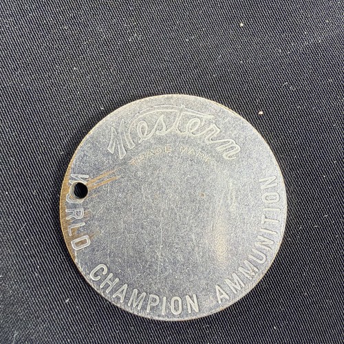 WINCHESTER AMMUNITION WESTERN TOKEN EXHIBITION SHOOTING SHOW TARGET COIN