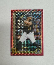 Tommy Pham 2025 Topps Chrome Update USC45 Red Geometric /5