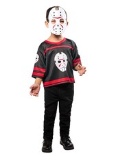 Friday the 13th Jason Voorhees Hockey Style Costume Top with Mask for Toddlers