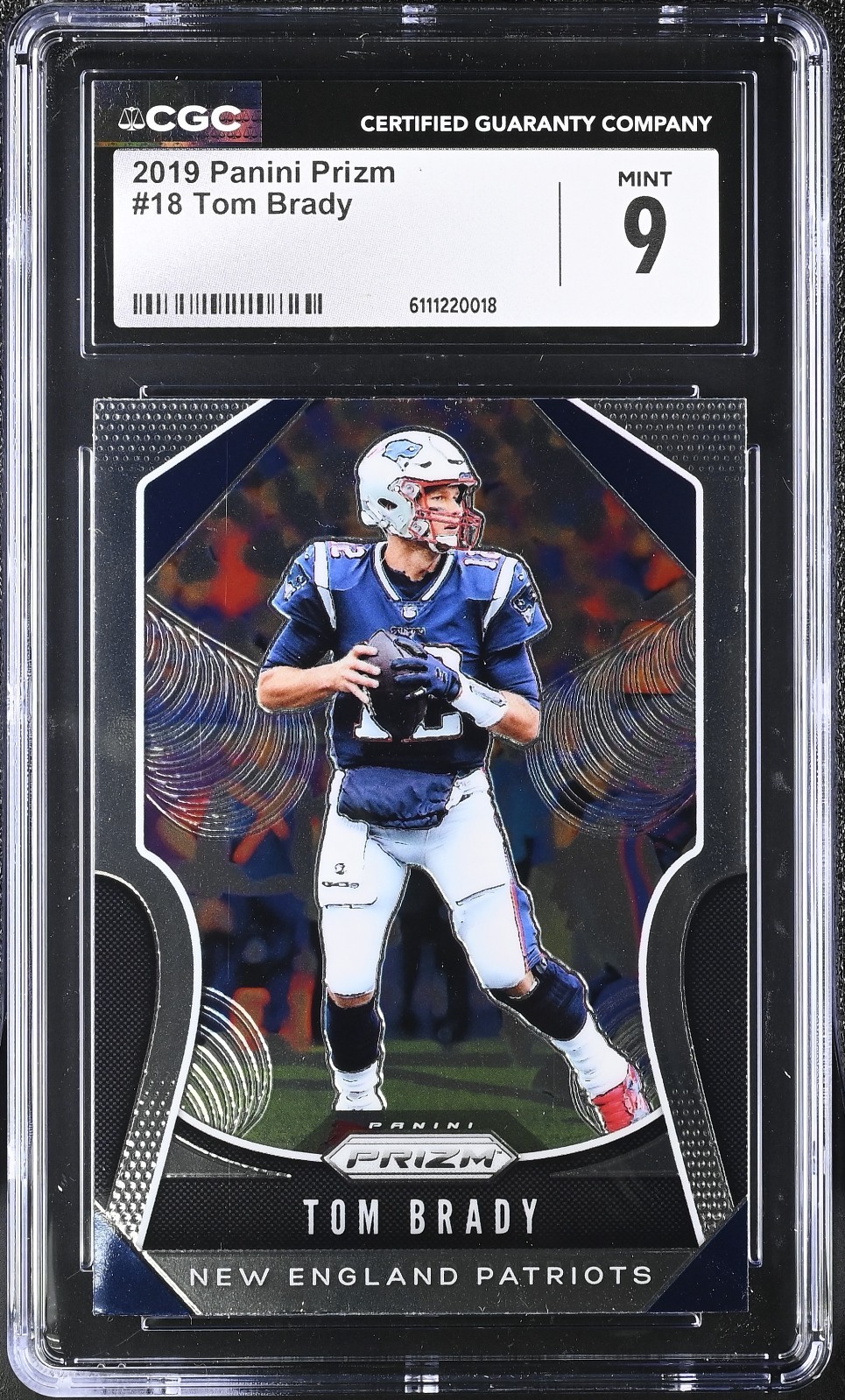 2019 Panini Prizm Silver- Tom Brady #18