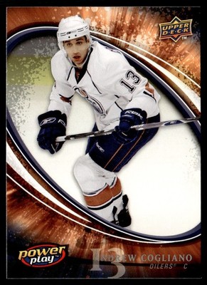 2008-09 Upper Deck Power Play Box Set Andrew Cogliano Edmonton Oilers #123