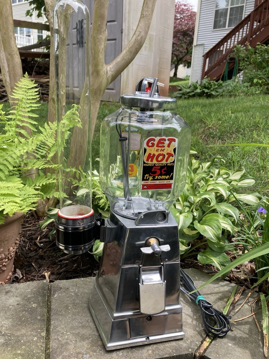 Asco 5 Cent Hot Nut Vending Machine - 1940s | eBay