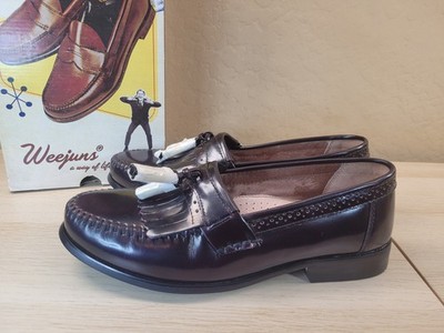 G.H. Bass men\'s grammer burgundy leather loafers size 9EE s-l400.jpg main image 2