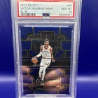 Panini Select 2023-24 Victor Wembanyama RC Concourse Blue #87 PSA 10