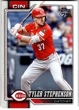 2026 Topps #174 Tyler Stephenson Cincinnati Reds MLB Baseball