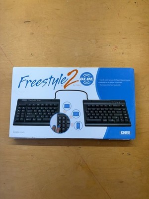 Kinesis KB800MB-BT Freestyle2 Blue Ergonomic Wireless Keyboard for Mac