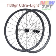 29er MTB XC Bicycle Asymmetric Boost Carbon Wheelset 28/30/32/34/36mm Wide
