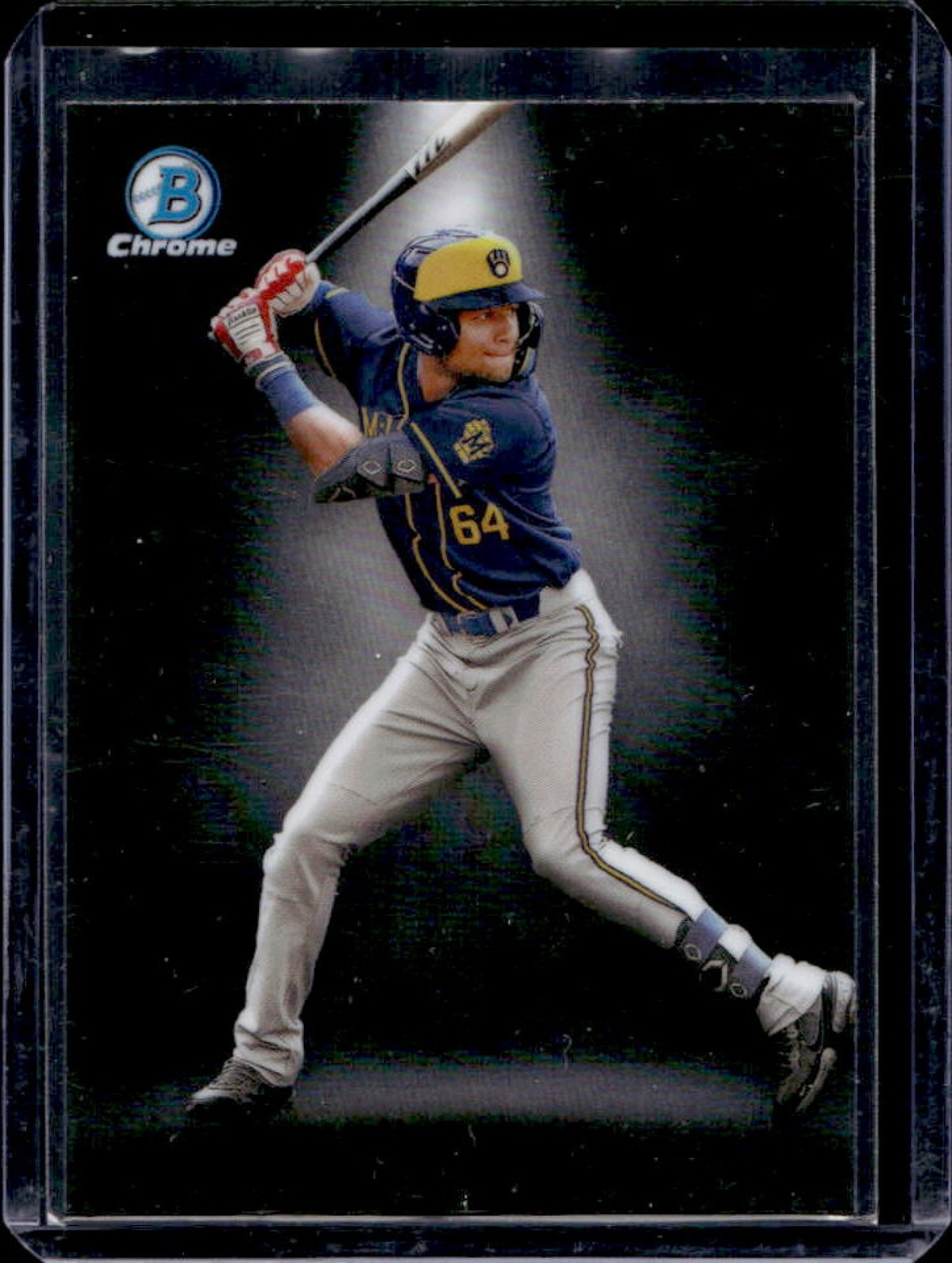 2023 Bowman Jackson Chourio Spotlights Chrome #BS-11 Brewers