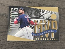1994 Leaf MVP Contenders Gold Carlos Baerga #AL14 Guardians