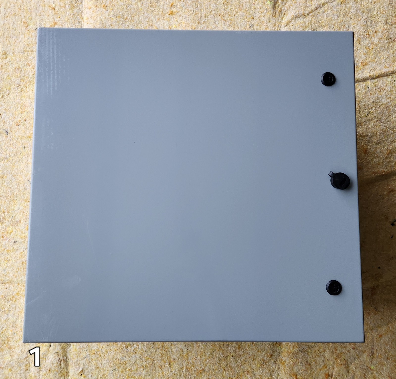 Mier Temperature Controlled  24" W x 24" H x 12" D Metal Enc
