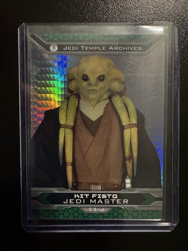 2015 Star Wars Chrome Perspectives: Jedi vs Sith Prism Refractor Kit Fisto /199