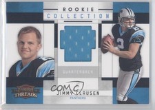 2010 Panini Threads Rookie Collection Materials 138/299 Jimmy Clausen #19 0v1