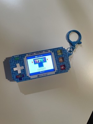 My Arcade Pixel Pocket Pro Handheld Electronic Game Keychain, Tetris