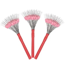 Fishing Bobber Stops [300PCS] Column Floats Sinker Stops - [Pink]