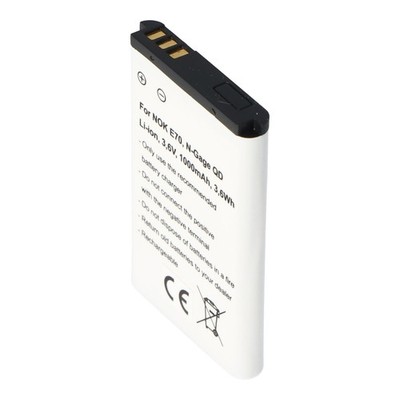 AccuCell Akku passend für Nokia E70, N-Gage QD, Nokia BL-6C Akku 1000mAh