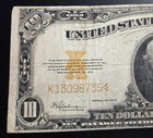 1922 $10 Gold Certificate Large Size Note United States - Circulated — photo 2