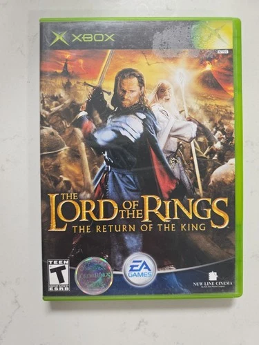 Lord of the Rings: The Return of the King (Microsoft Xbox, 2003) CIB Complete