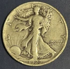 1920p Walking Liberty Silver Half Dollar 50C | Walker Coin - 90% Silver