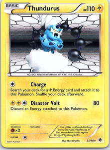 Thundurus 35/98 Emerging Powers Holo