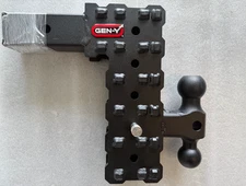 GEN-Y GH-2415X Tow Hitch Adjustable 10" Drop Phantom-X 16,000 lb 2.5" Receiver
