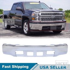 Steel Front Bumper Face Bar Fit For 2014-2015 Chevrolet Silverado 1500 Steel Front Bumper Face Bar Fit For 2014-2015 Chevrolet Silverado 1500