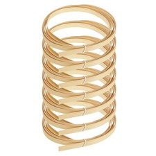 7X Bamboo Strips 7/16" x 10 Ft Wicker Rattan Cane Reed Natural