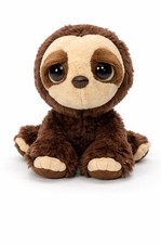 Aurora Dreamy Eyes Sloth Plush Brown Tan Cute Stuffed Animal