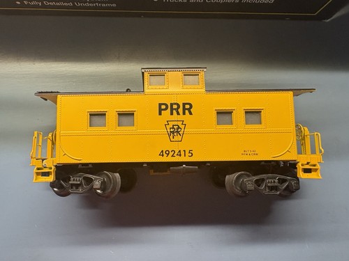 Weaver Ultra Line calibre O PRR caboose #492415 amarillo negro 3 rieles | Zustand: Used