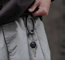 OAKLEY Big Metal CARABINEER KEYCHAIN black